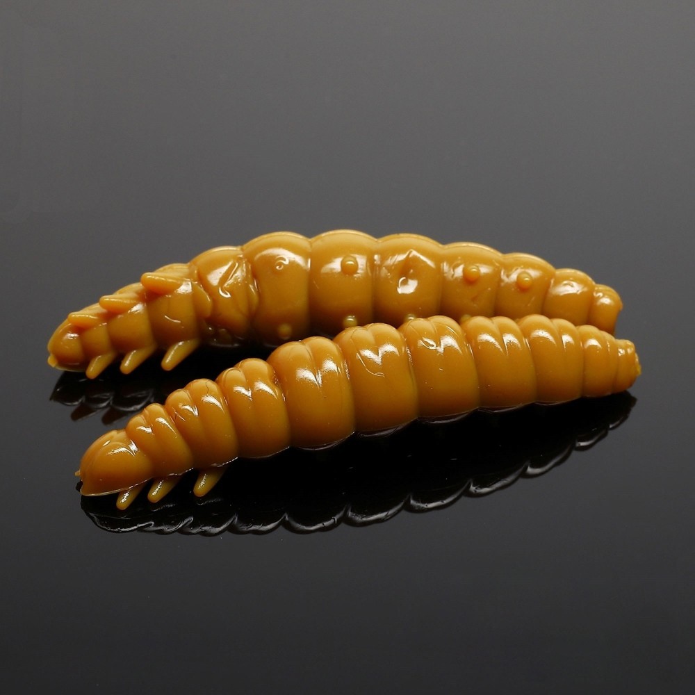 Libra Lures Larva Creaturebait 3cm - coffee milk - 15Stück