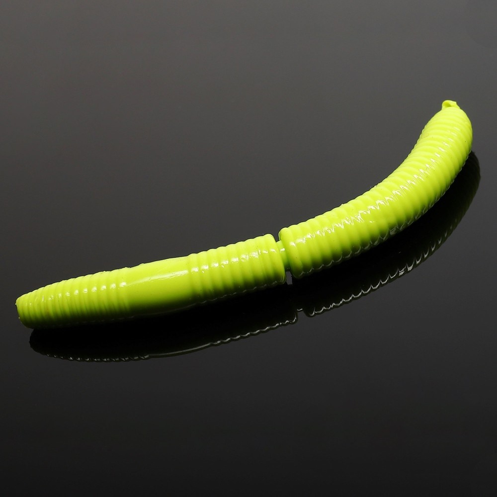 Libra Lures Fatty D´Worm - Creaturebait 6,5cm - apple green - 10Stück
