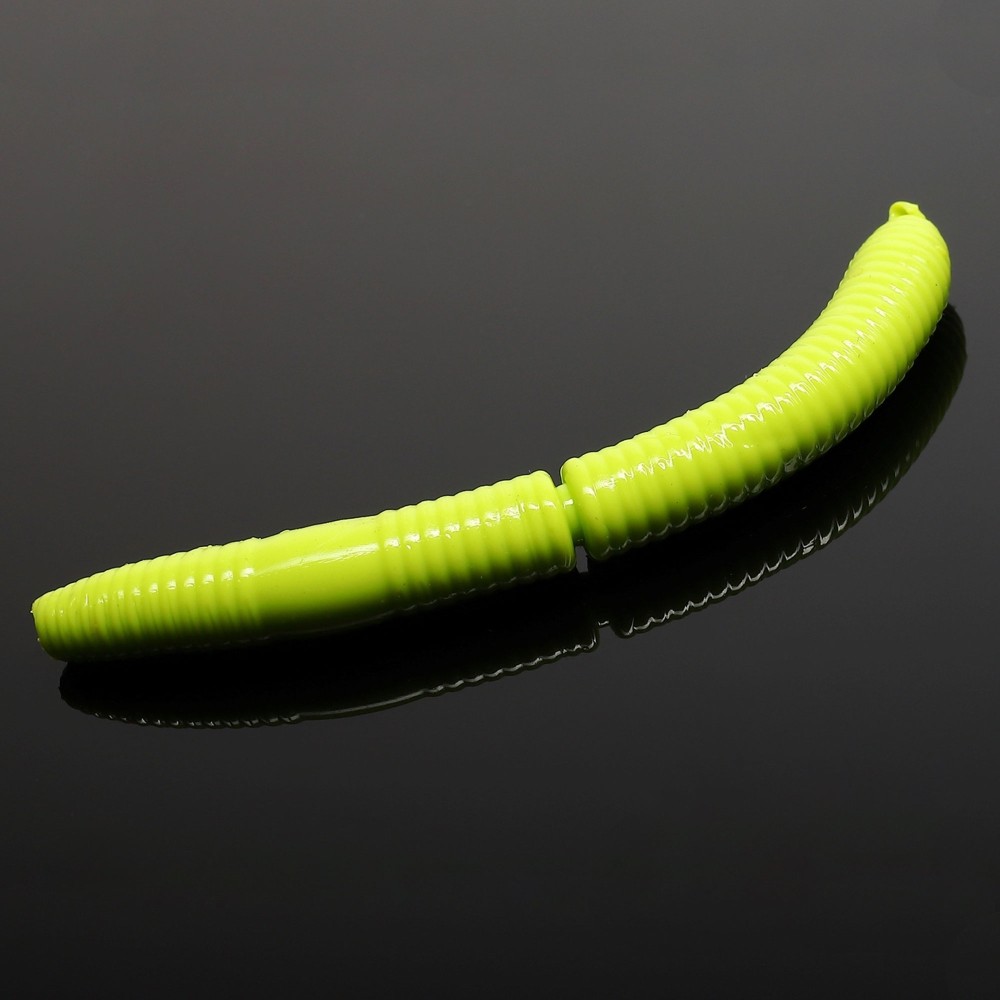 Libra Lures Fatty D´Worm Creaturebait 7,5cm - apple green - 10Stück