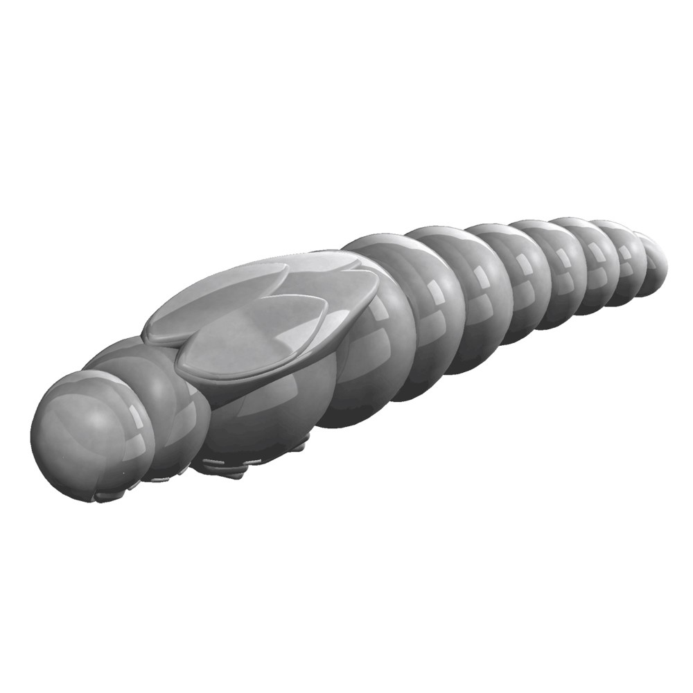Libra Lures Largo Slim Creaturebait 2,8cm - pellets - Cheese Flavour - 15Stück