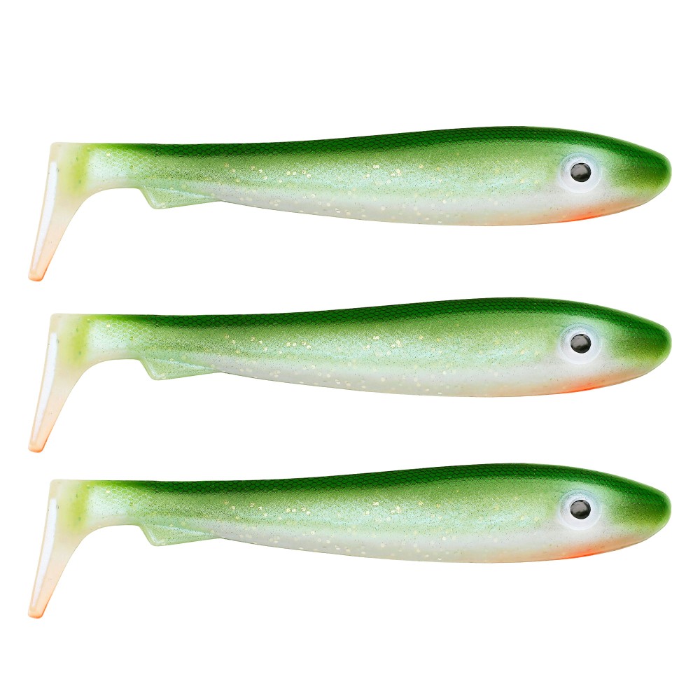 Svartzonker Sweden McRubber BigBass - Gummifische 12.5cm - Rügen Herring - 21g - 3 Stück