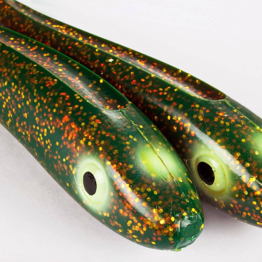 Svartzonker Sweden McRubber BigBass - Gummifische 12.5cm - Motoroil - 21g - 3 Stück