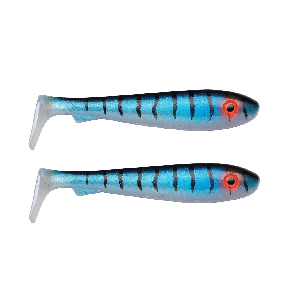 Svartzonker Sweden McRubber Junior Gummifische 17cm - UV Pearl Mackerel - 45g - 2 Stück