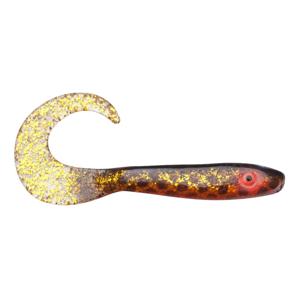 Svartzonker Sweden McRubber Tail Twister - Barsch Gummiköder 11cm - McStrong - 4.5g - 10 Stück