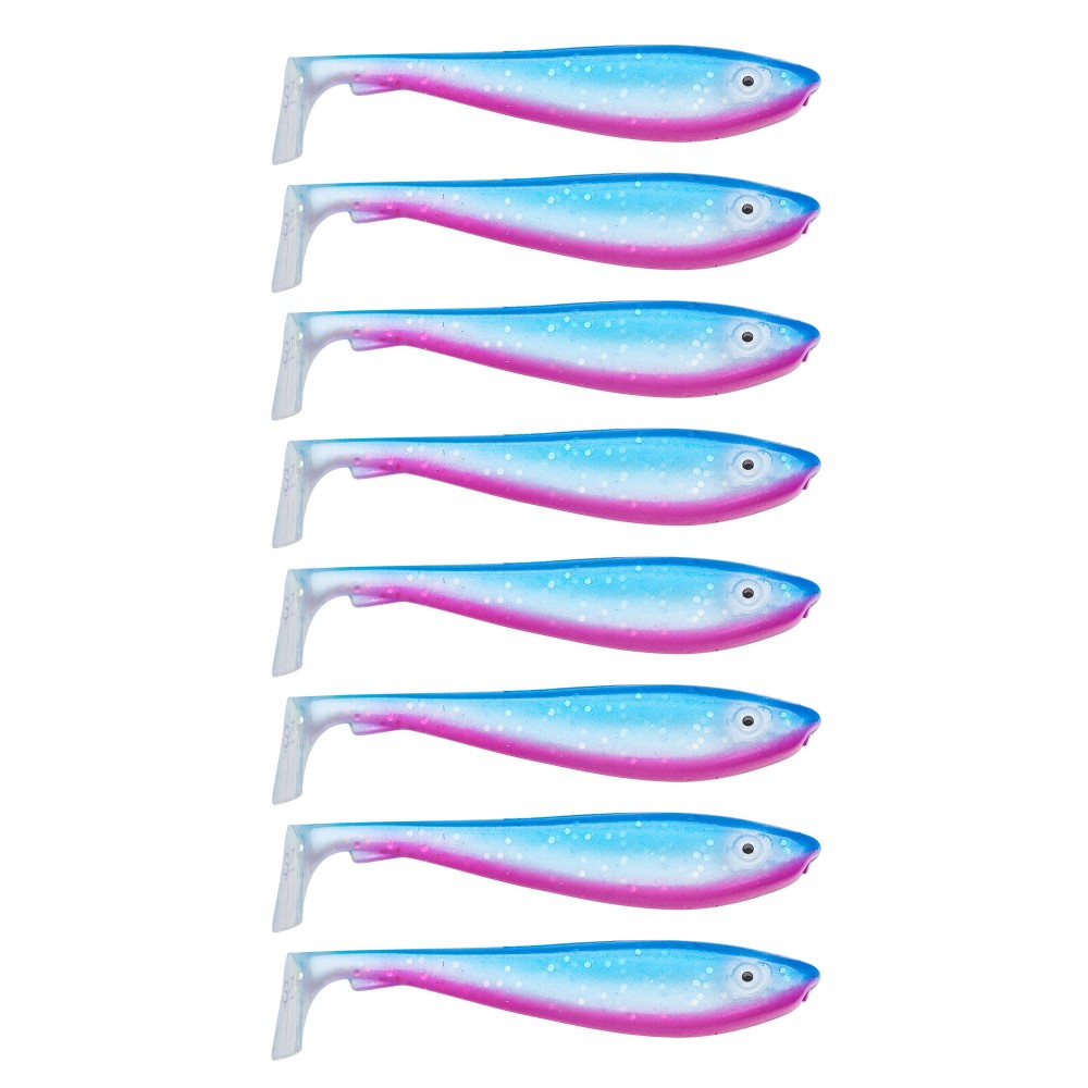 Svartzonker Sweden McRubber Shad - Gummifische 9cm - 6g - 8 Stück - Dawn C14