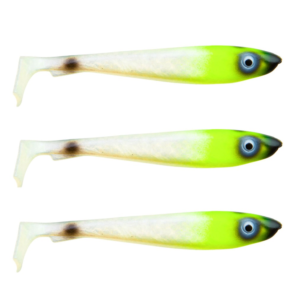 Svartzonker Sweden McRubber Shad 17cm - Lemon Head