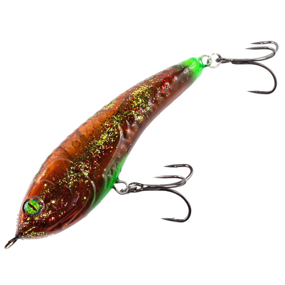 Forge of Lures ROLF 12.5 Version 3.0 - Jerkbait Suspending - Motoroil - 12.5cm - 51g - 1 Stück