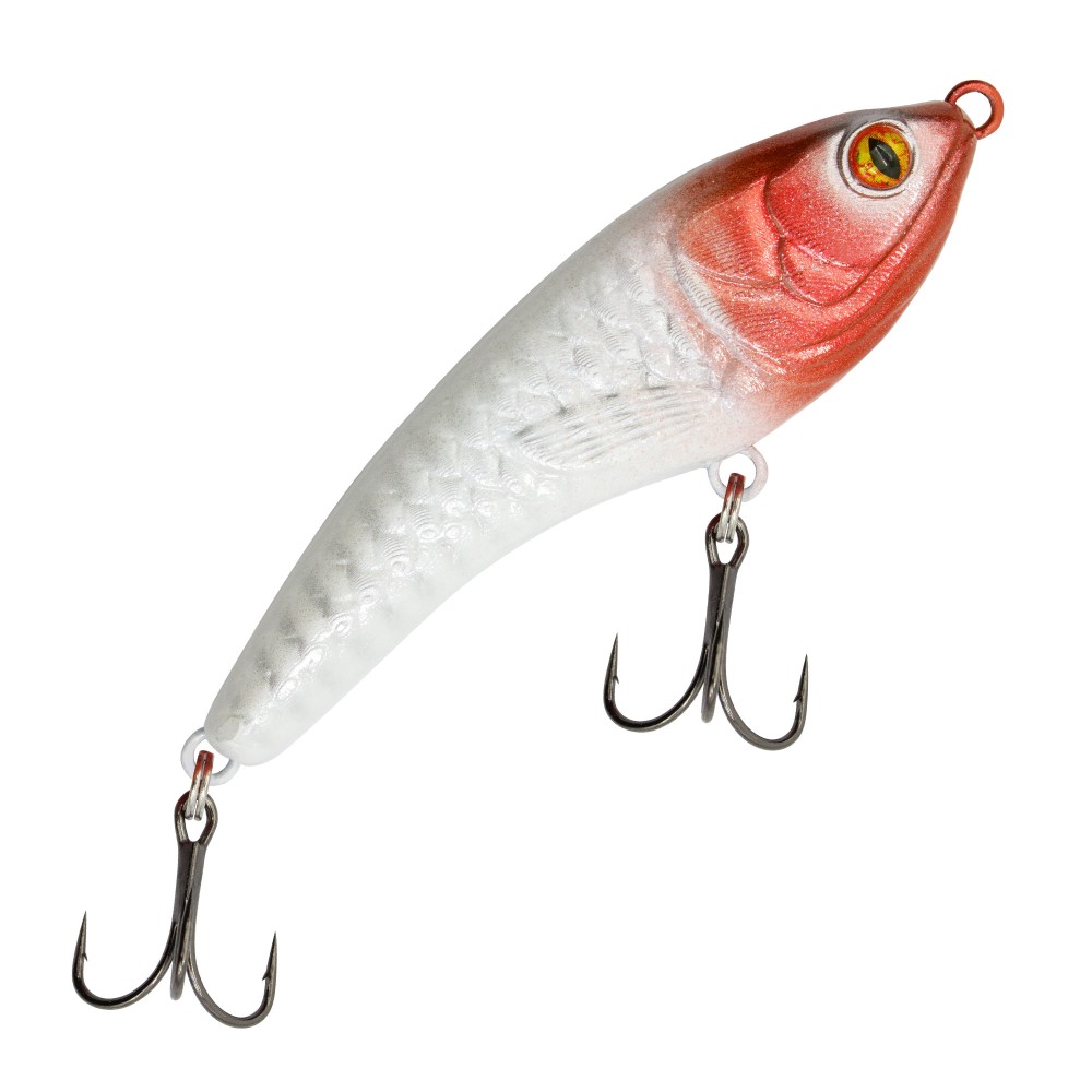 Forge of Lures ROLF 8.0 Jerkbait Sinking - Red Head - 8cm - 14g - 1 Stück