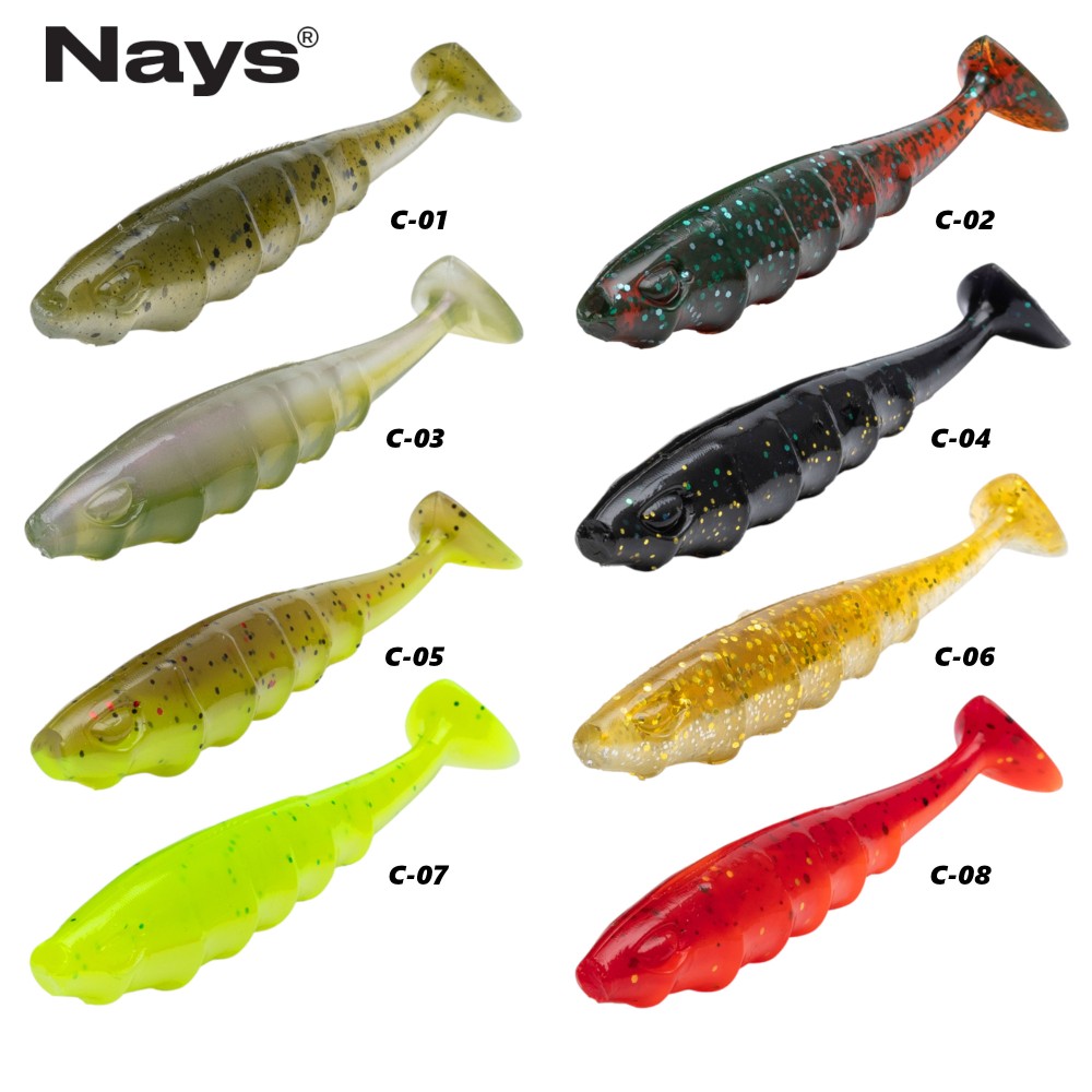 Nays PRDTR - Gummifische 8.5cm - C-05 - 6g - 9 Stück