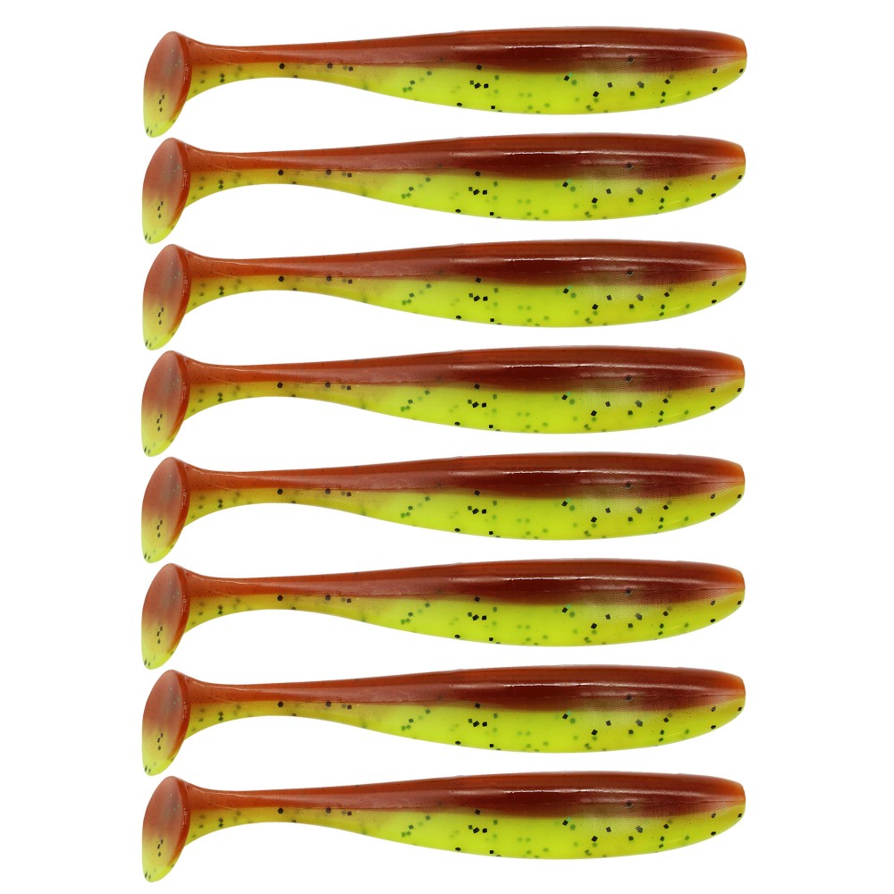 FlexiFix Natureline Gummifische 90mm, 8 Stück. Mr. Power