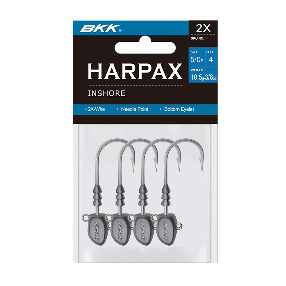 BKK Harpax Inshore 10,5g - 4Stück - Gr.5/0