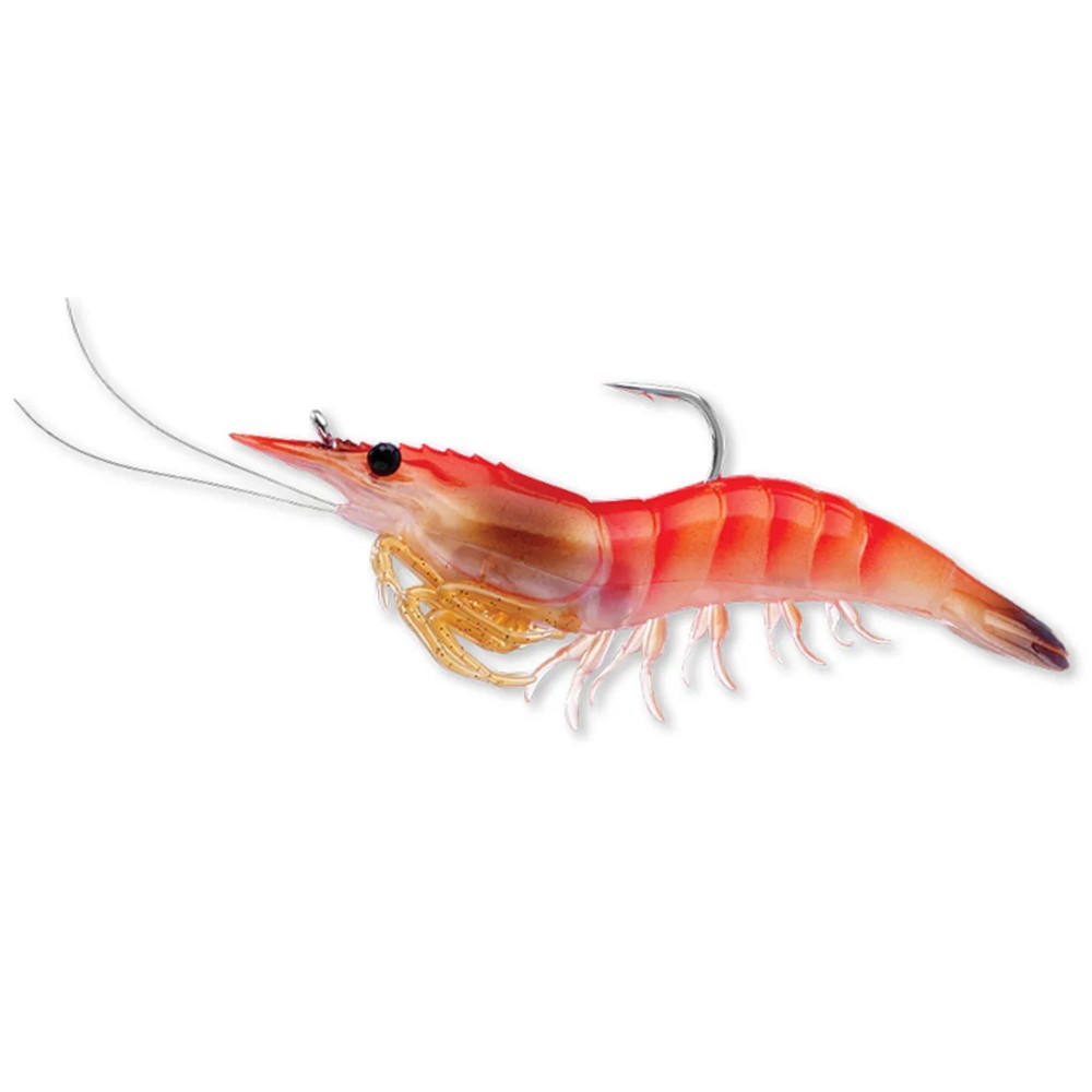 Live Target Rigged Shrimp - Garnele 10cm - Pink - 14g - 1 Stück
