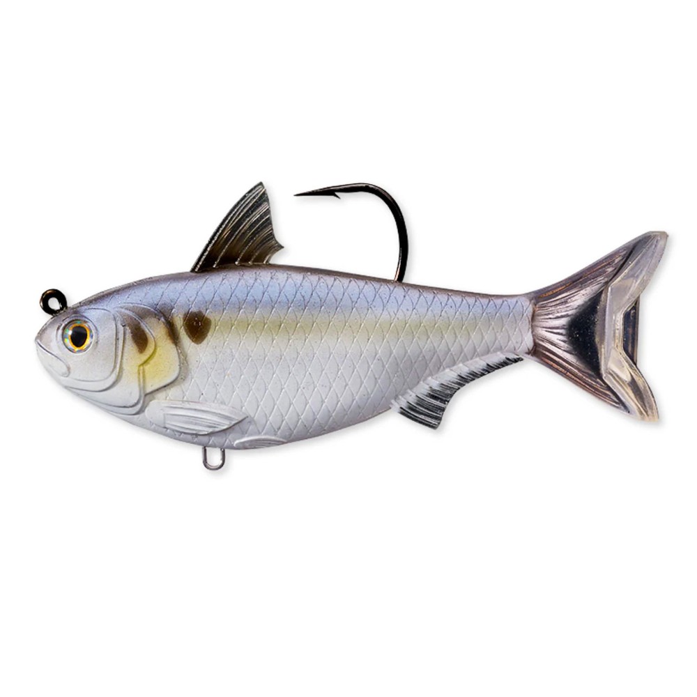 Live Target Gizzard Shad Swimbait - Gummifisch 13,9cm - Violet/Blue - 56g - 1 Stück