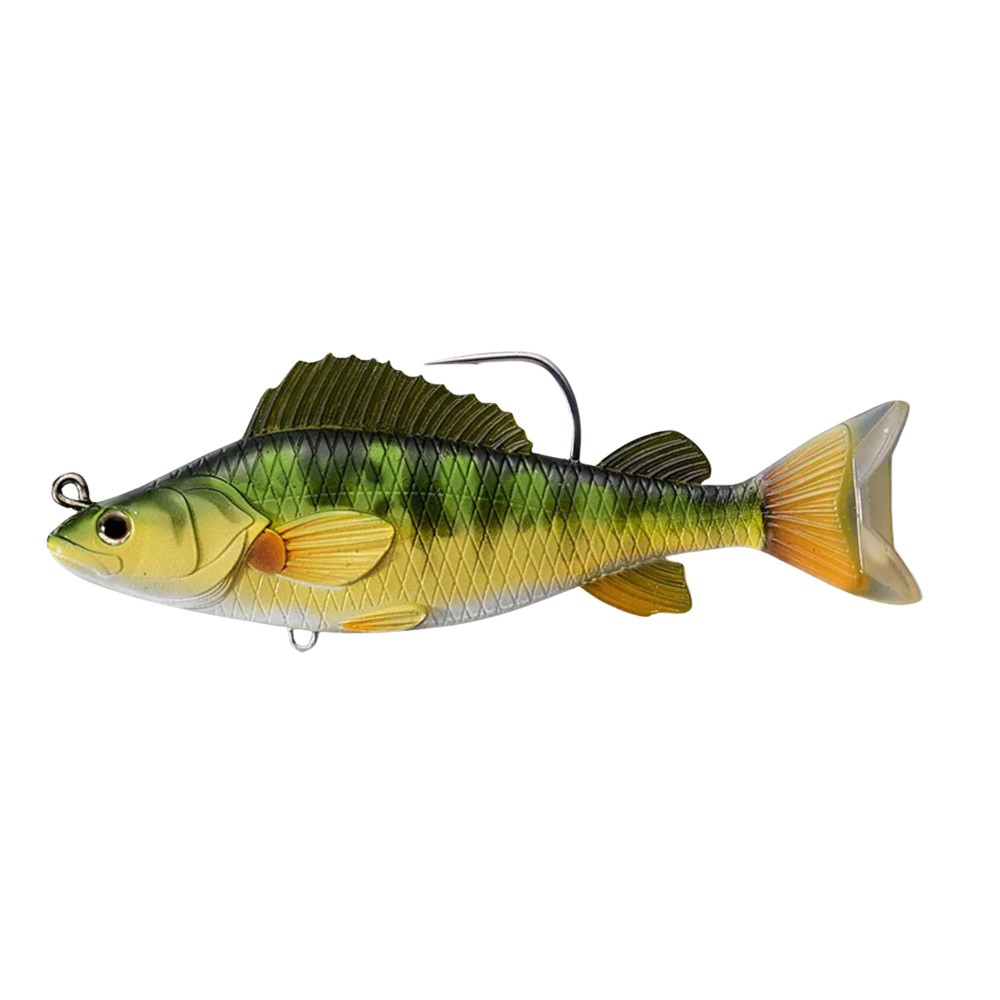 Live Target Yellow Perch Swimbait 13,4cm - Yellow/Green - 35g - 1 Stück