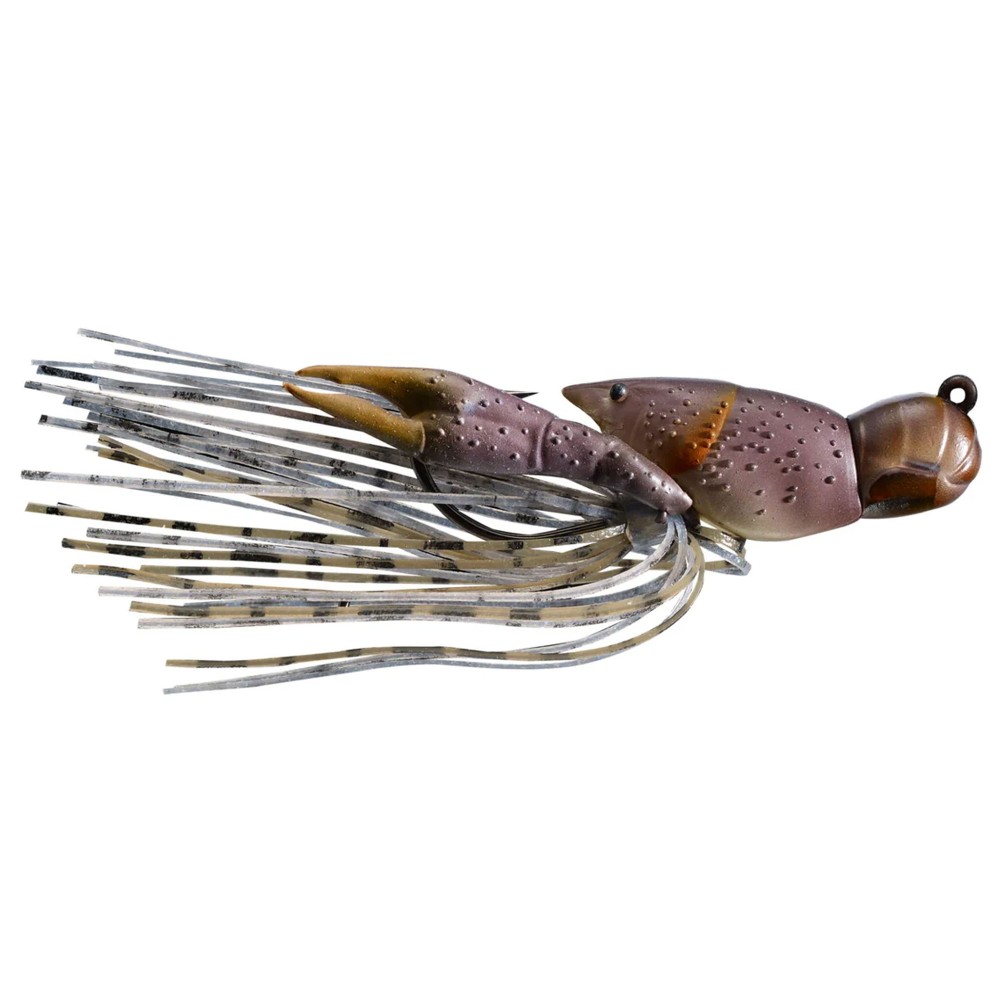 Live Target Hollow Body Craw - Krebs 11g - Grey/Brown - 1 Stück
