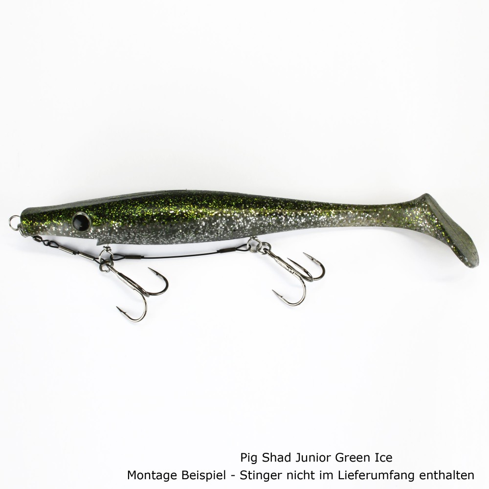 Strike Pro Pig Shad Junior 20cm - Hot Baitfish - 50g - 2 Stück