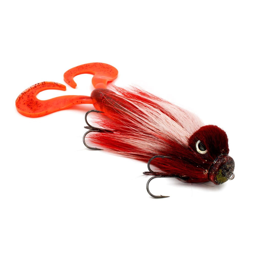 Strike Pro Miuras Mouse Big - Hybrid Bigbait 23cm - White Christmas - 95g - 1 Stück