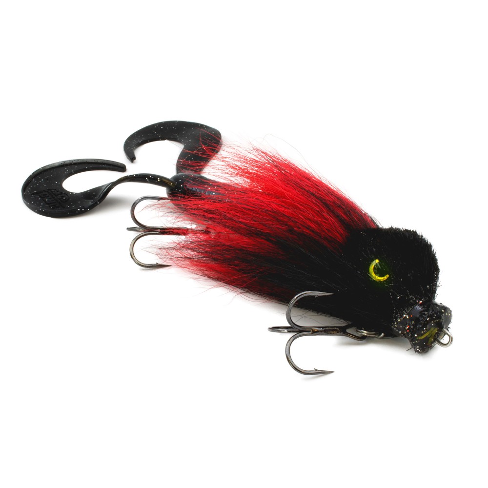Strike Pro Miuras Mouse Mini - Hybrid Bigbait 20cm - Dracula - 40g - 1 Stück