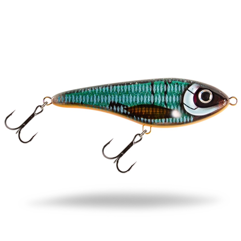 Strike Pro Buster Jerk ® II SP - Jerkbait 12cm - Cosmic Blue