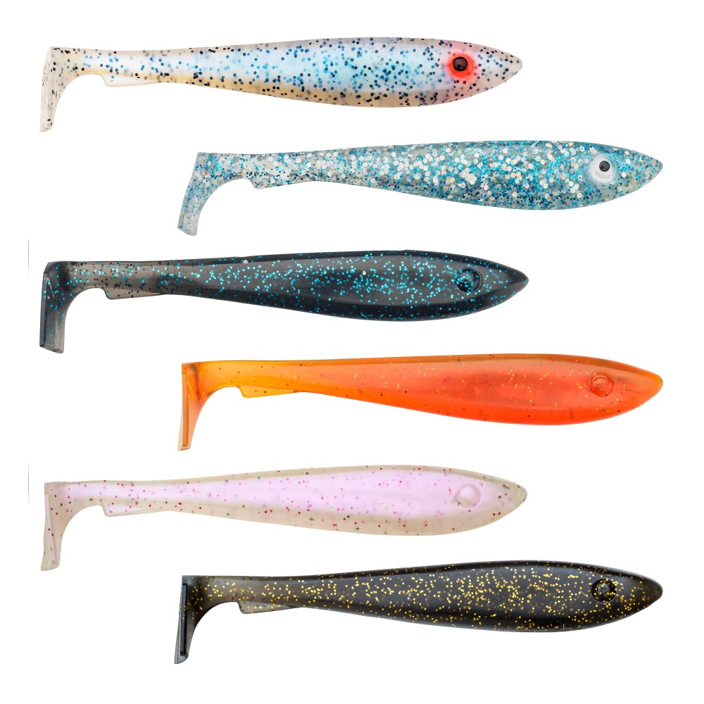 Svartzonker Sweden McRubber Stealth Classic Shad Gummifisch 17cm - Midnight Sky S4 - 30g - 1 Stück