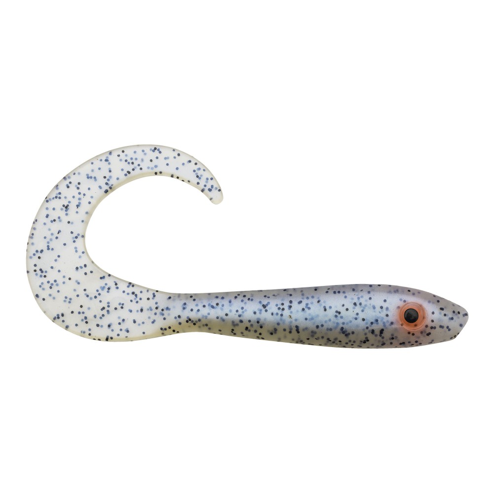 Svartzonker Sweden McRubber Stealth Tail Twister Bulk 23cm Gummifisch 36g - Salt and Pepper S9