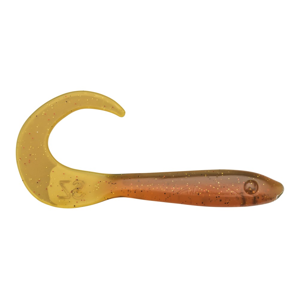 Svartzonker Sweden McRubber Stealth Tail Twister Bulk 23cm - Gummifisch 36g - Natural Motoroil S11