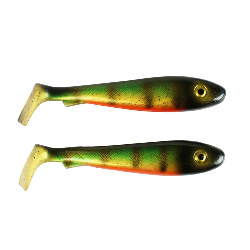 Svartzonker Sweden McRubber Junior 2nd Quality 17cm - Old Scool Perch - 45g - 2 Stück