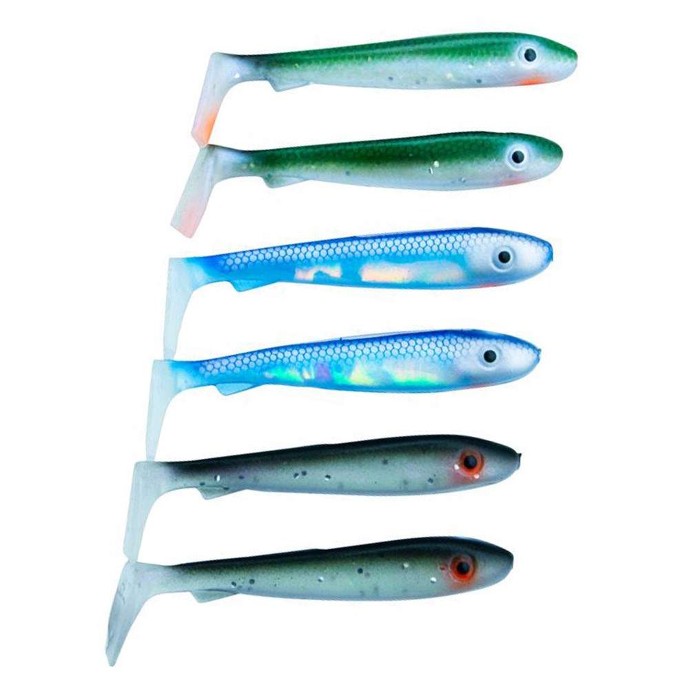 Svartzonker Sweden McRubber Bass - Gummifisch 8cm - Mix Baitfish