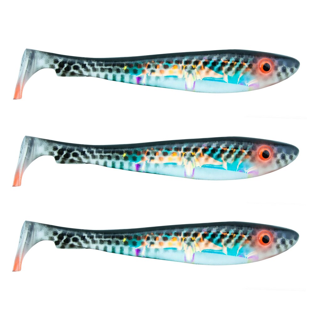 Svartzonker Sweden McRubber Shad 17cm - UV Black Back