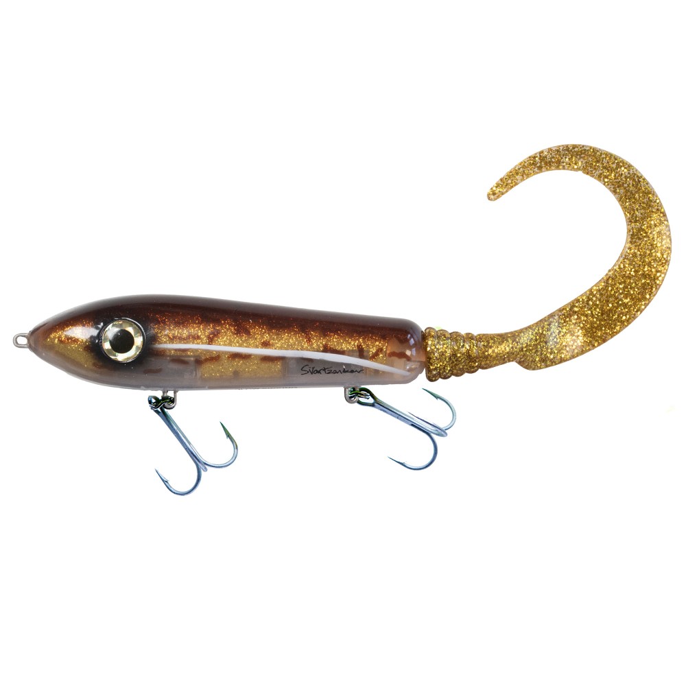 Svartzonker Sweden McTail Original - Jerkbait 26cm - Guld Torsken