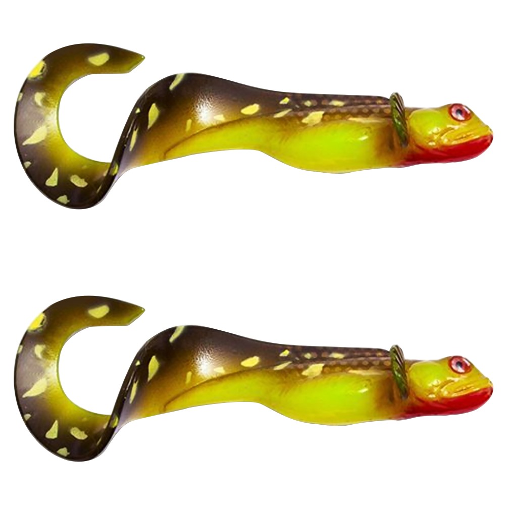 Kanalgratis Nettel Juvenile 19cm - Hot Pike - 25g - 2 Stück