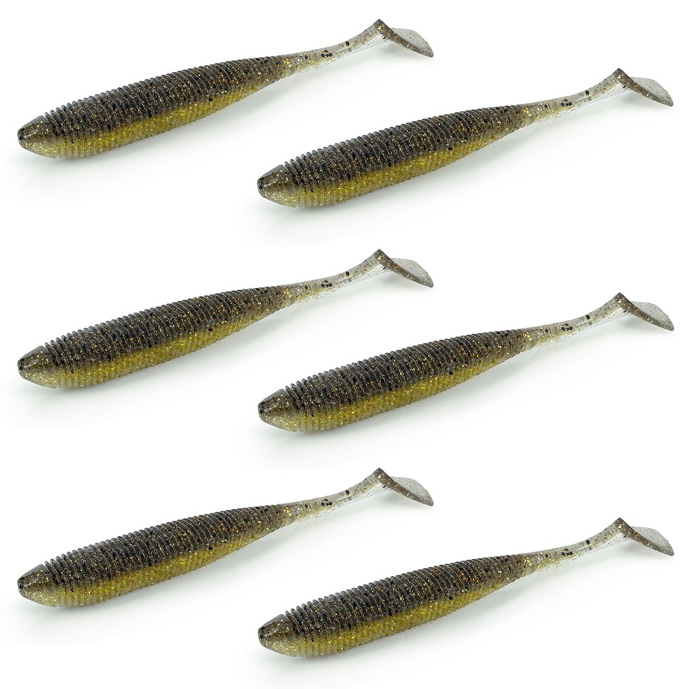 Molix RA Shad - Gummifisch 9,65cm - Marron Glace