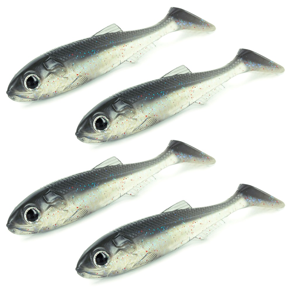 Molix Real Thing Shad 11,40cm - UV Clear Chart Multicolor Flake