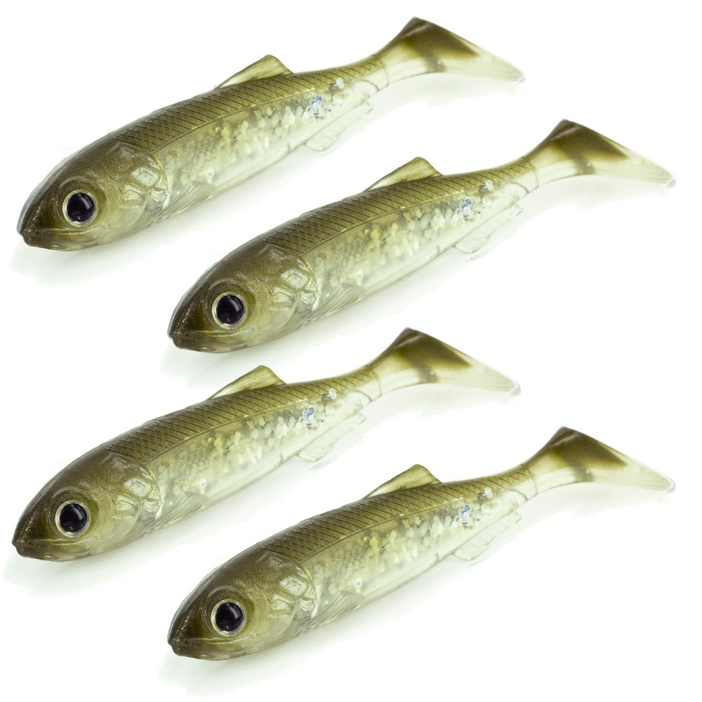 Molix Real Thing Shad - Gummifisch 11,40cm - Ayu Silver Flake