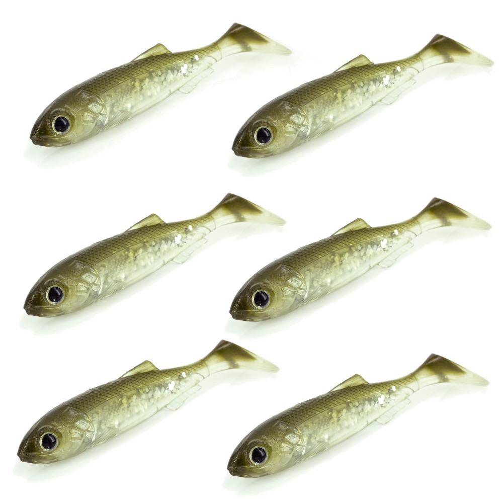 Molix Real Thing Shad - Gummifisch 7,00cm - Ayu Silver Flake