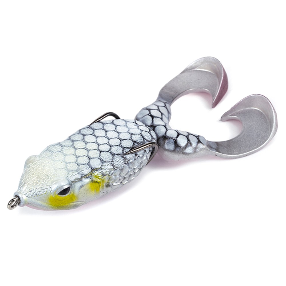 Molix Supernato Frog Top-Water Köder 11,5cm - Silver Albino