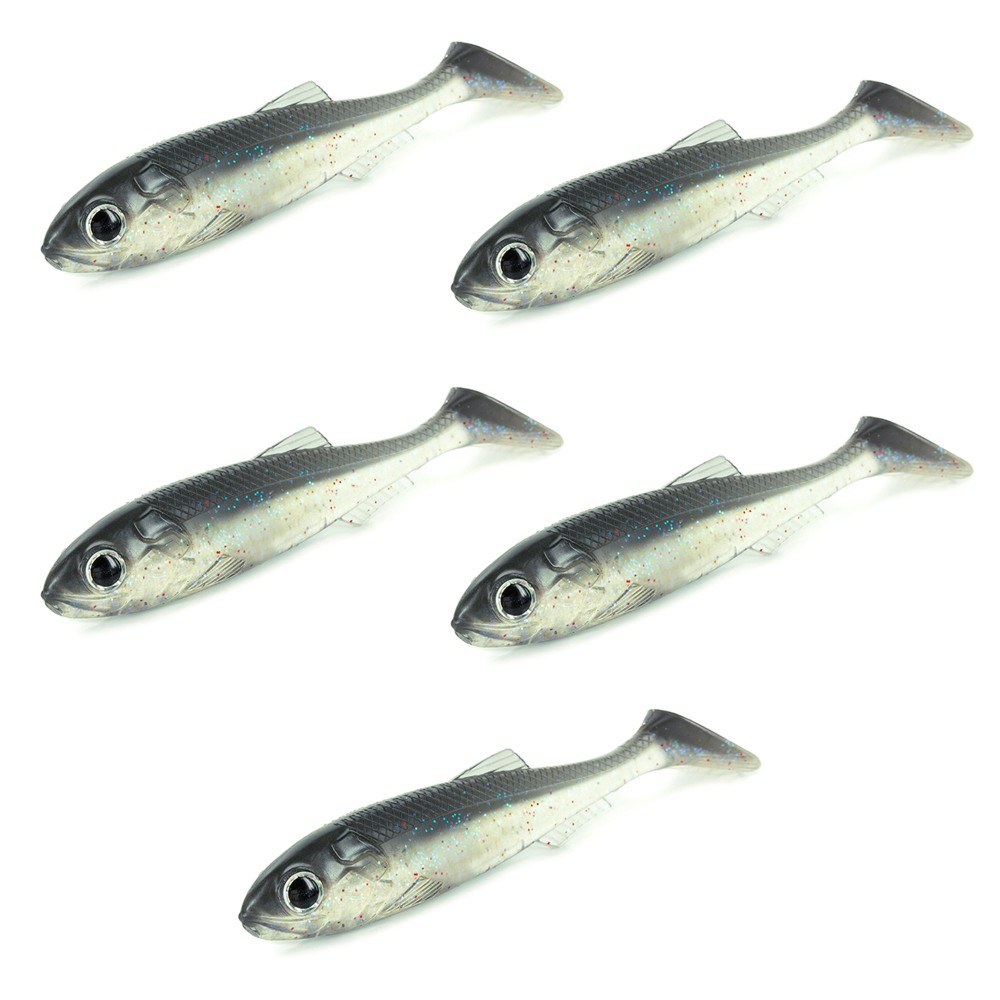 Molix Real Thing Shad 9,00cm - UV Clear Chart Multicolor Flake