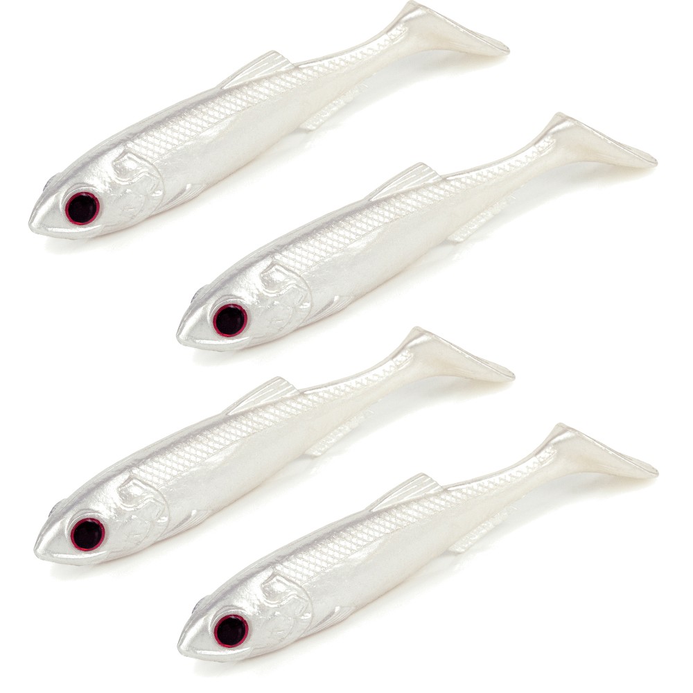 Molix Real Thing Shad Gummifisch 11,40cm - Pearl White