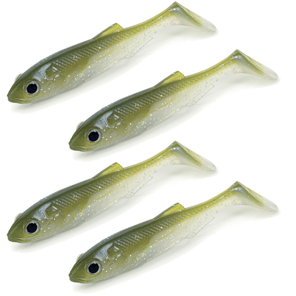 Molix Real Thing Shad Gummifisch 11,40cm - Olive Shad