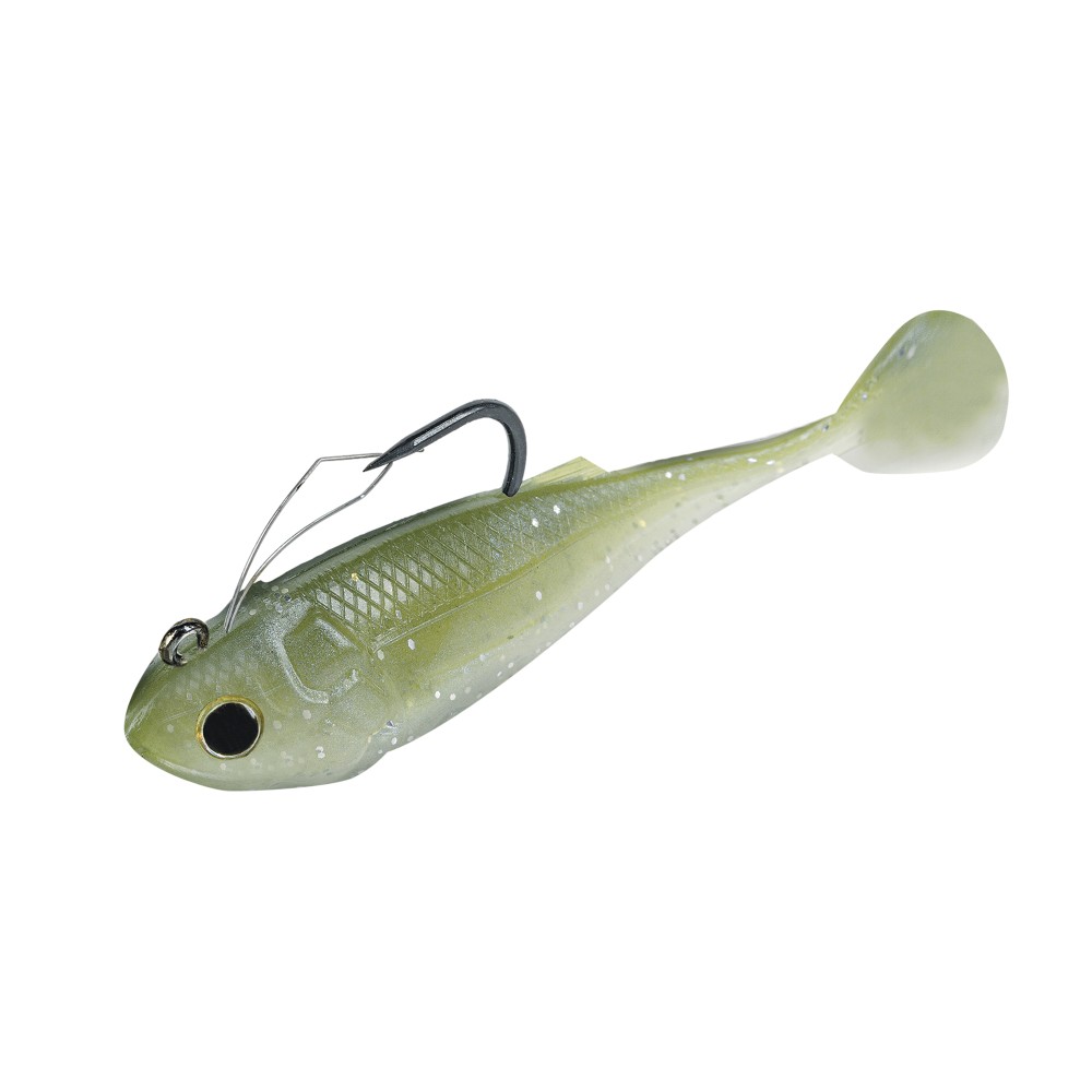 Molix RT Flip Tail - Weedless Swimbait 7,6cm - Olive Shad