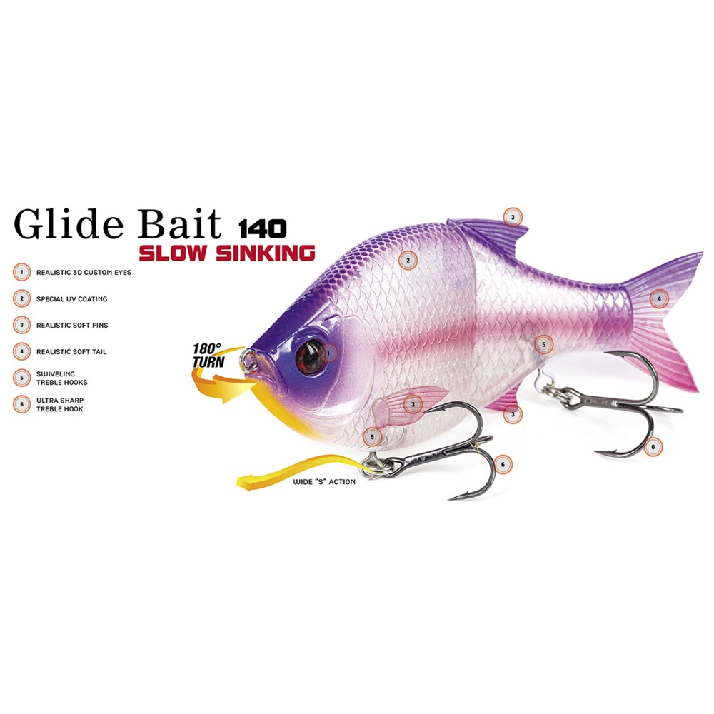 Molix Glide Bait 140 Swimbait 14cm - MX Blue Gill