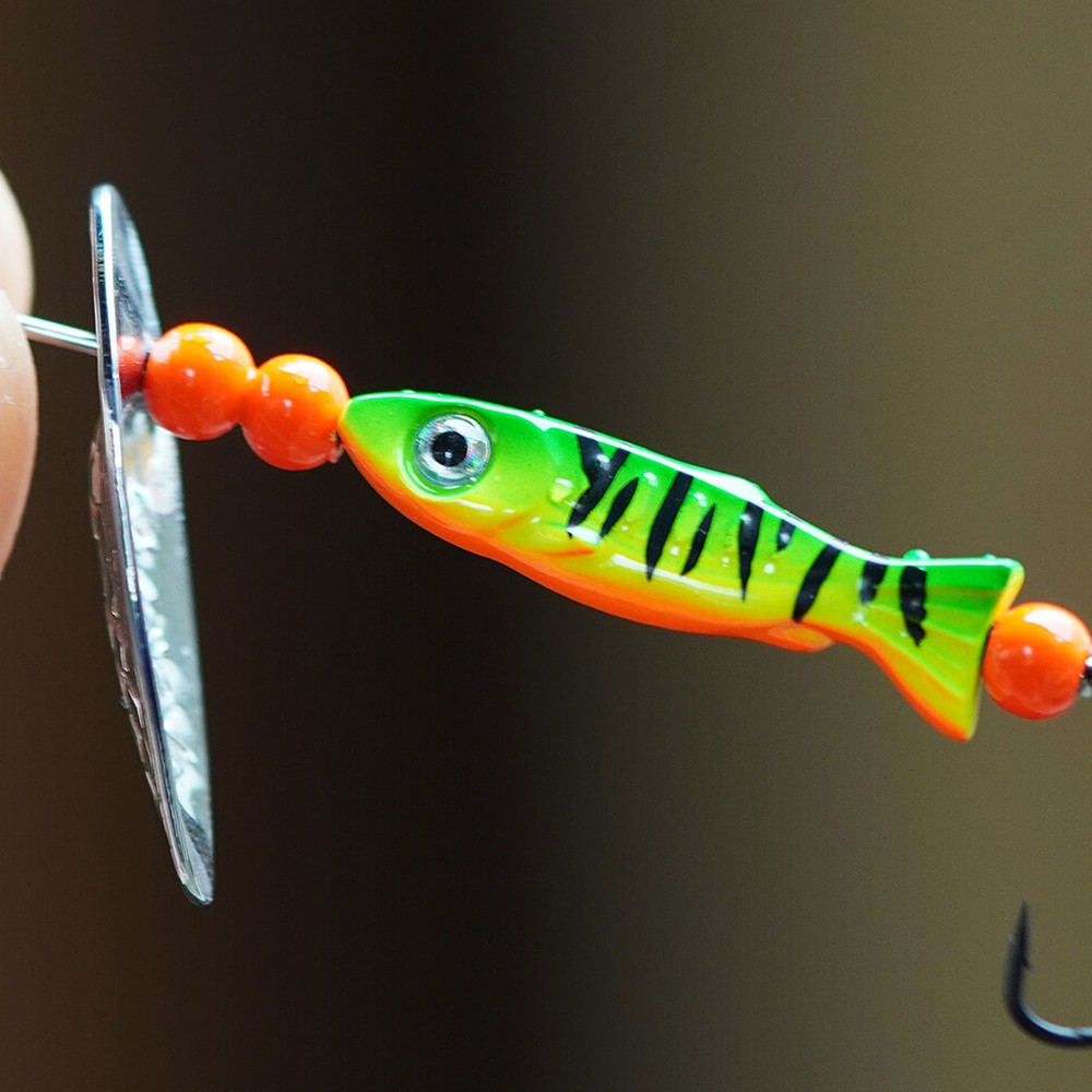 SPRO Larva Inline Spinner Rainbow Trout - 4,8cm - 3,5g - Gr.12 - 1Stück