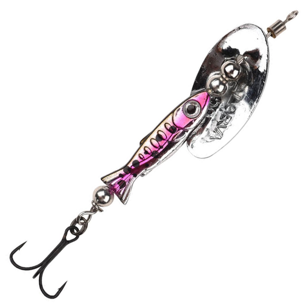 SPRO Larva Inline Spinner Rainbow Trout - 4,8cm - 3,5g - Gr.12 - 1Stück