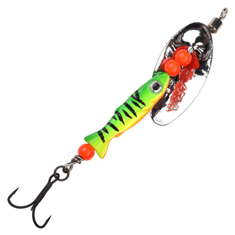 SPRO Larva Inline Spinner Firetiger - 5,5cm - 5g - Gr.12 - 1Stück