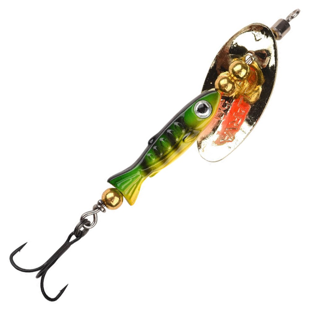 SPRO Larva Inline Spinner Perch - 5,5cm - 5g - Gr.12 - 1Stück