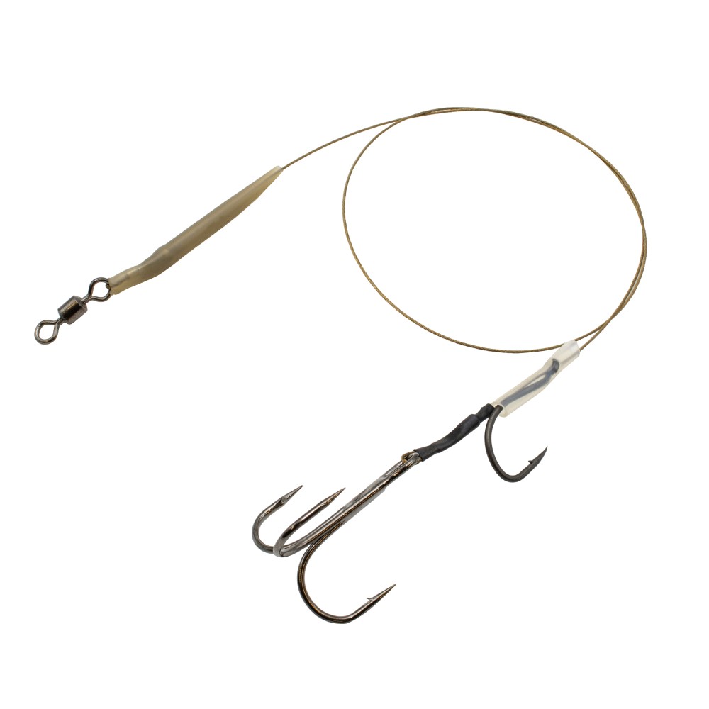 DLT Pike Trace Specialist Single Köderfisch-Rig Gr.1 - TK12kg - 1x7