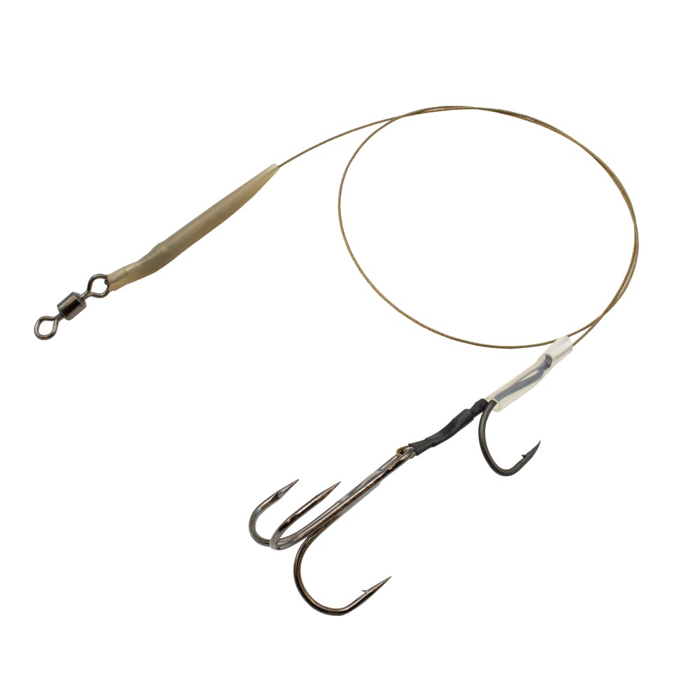 DLT Pike Trace Specialist Single Köderfisch-Rig Gr.2 - TK12kg - 7x7