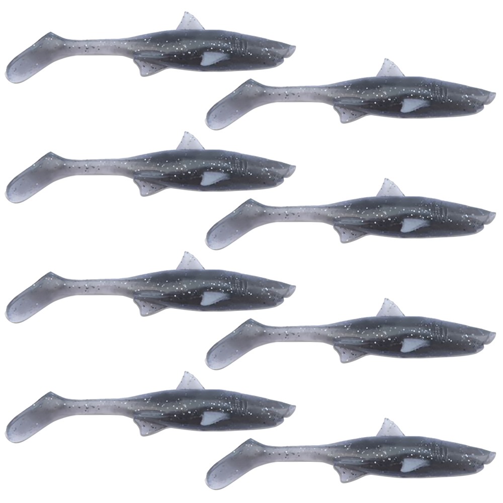 Kanalgratis Baby Shark Gummifische 10cm - Ash - 9g - 8 Stück