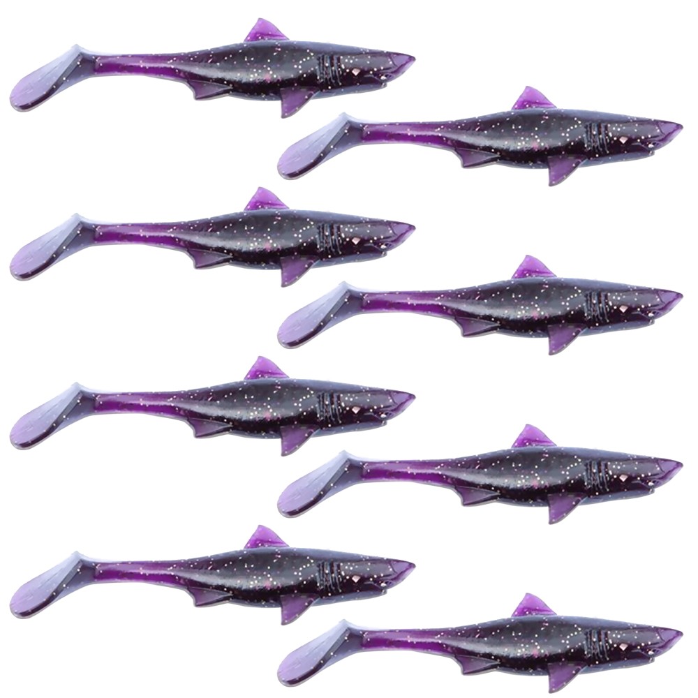 Kanalgratis Baby Shark - Gummifische 10cm - June Bug - 9g - 8 Stück