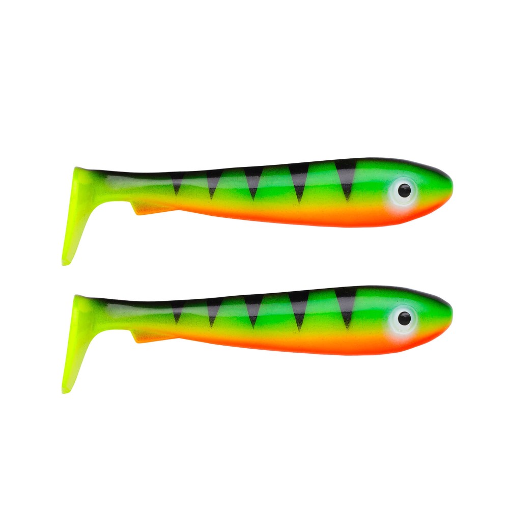 Svartzonker Sweden McRubber Junior 2nd Quality 17cm - 45g - 2 Stück - Firetiger C3